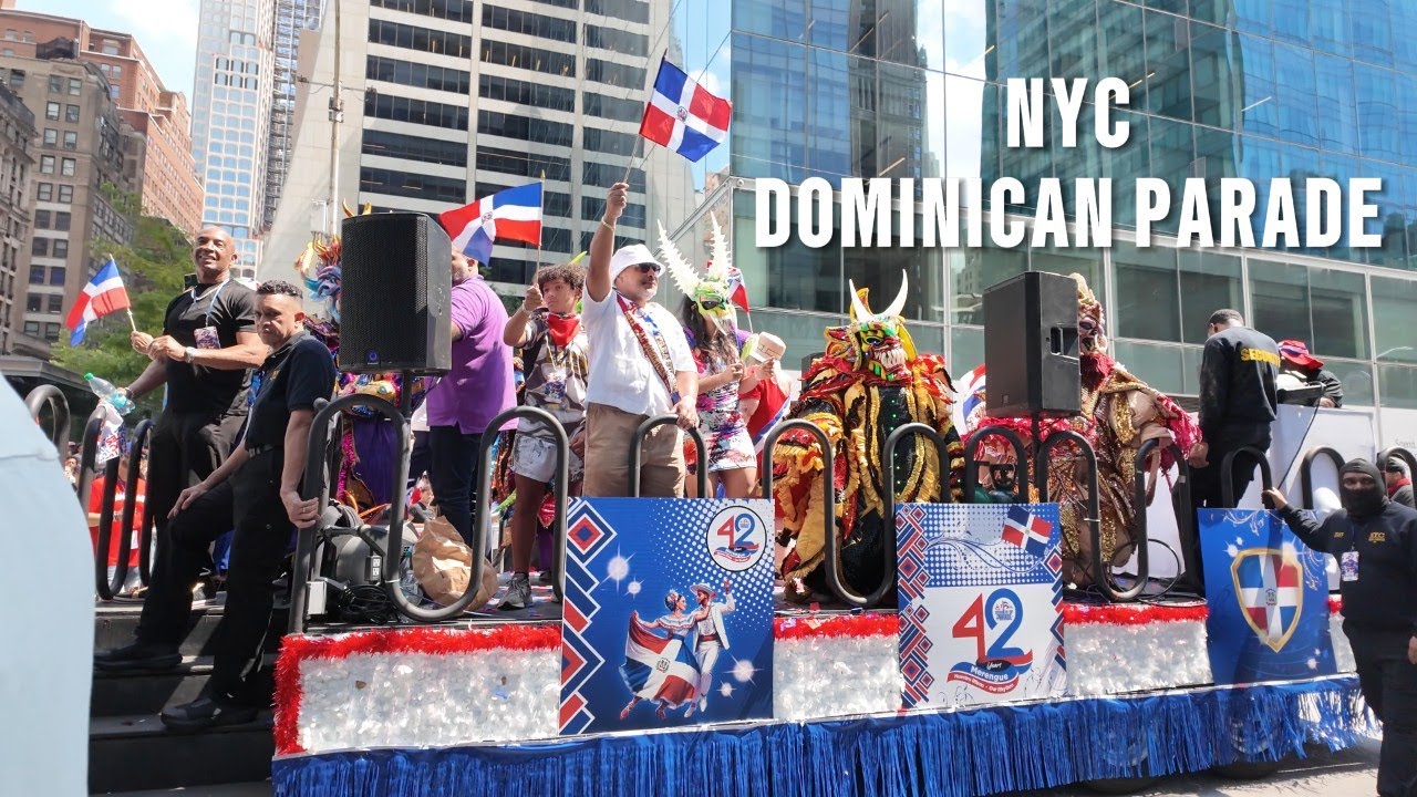 Dominican Day Parade NYC | 4K Walking Tour of the Celebration