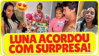 Mi E Zinho Acordaram Lu Com Surpresa De Aniversario Pa No Palco Do Joao Gomes