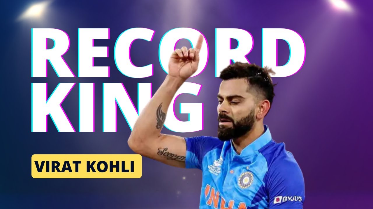 Virat Kohli: Celebrating the Record-Breaking Achievements of India's Cricketing Superstar