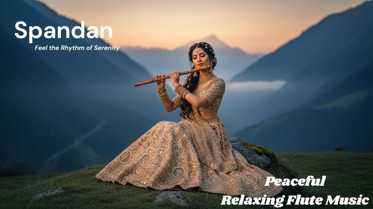 Spandan - Indian Classical Instrumental Flute Music | Peaceful, Relaxing, Soul Touching | Flute 