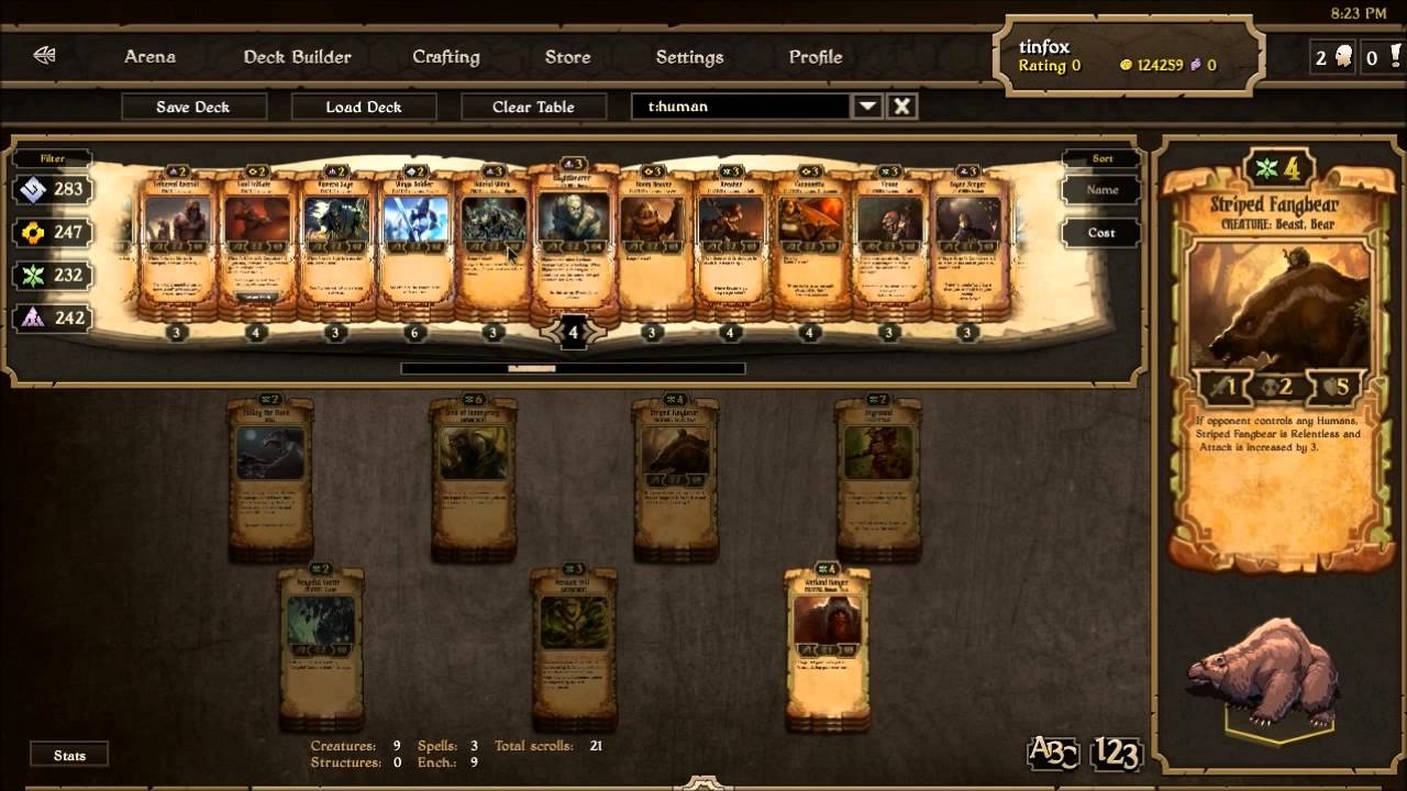 Scrolls Test Server Preview from Tinfox
