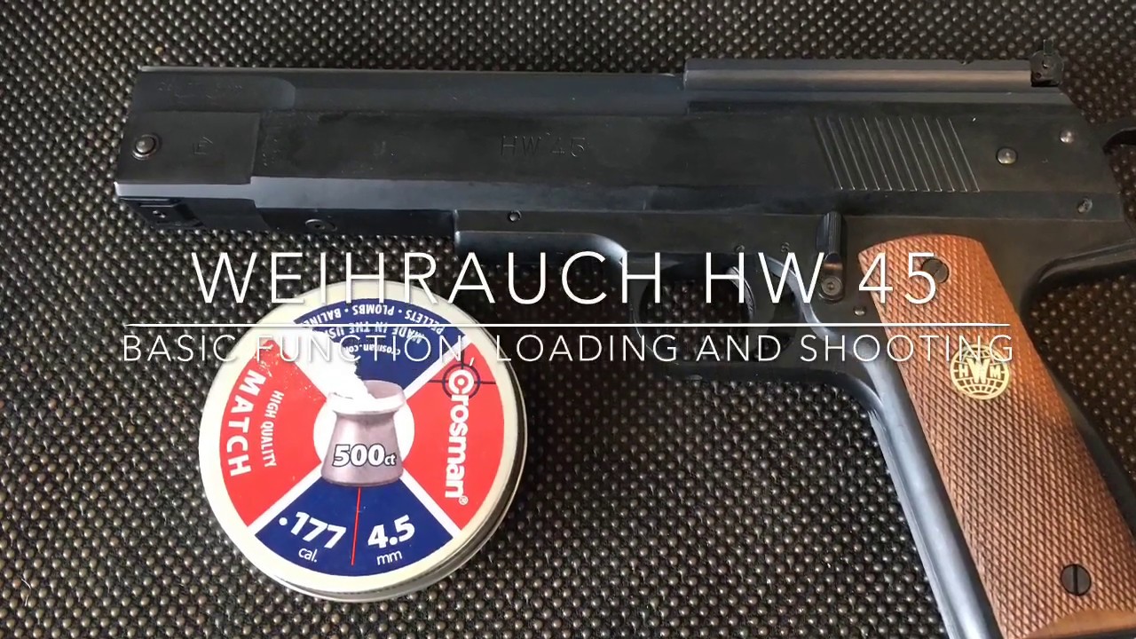 Weihrauch HW 45 - Fantastic airgun.
