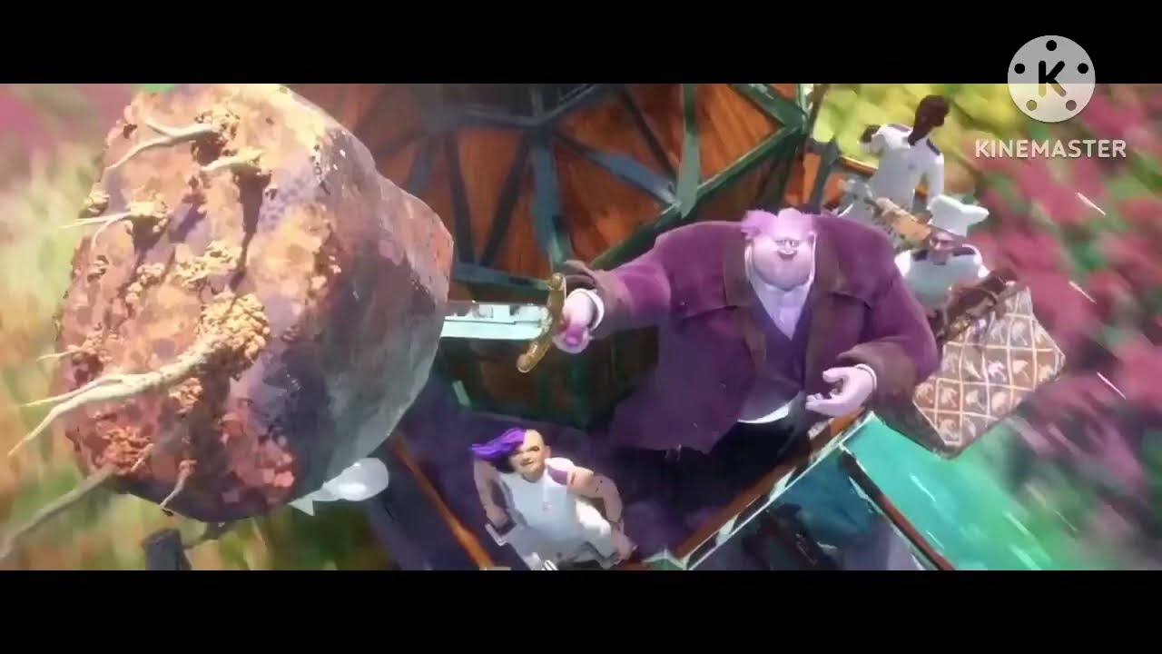 Puss in Boots- The Last Wish - Excalibur Scene Reversed