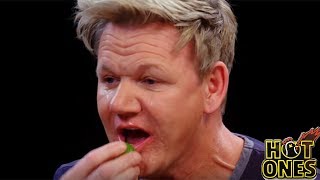 Hot Ones with Gordon Ramsay but...