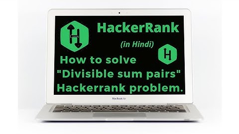 Divisible Sum Pairs HackerRank Solution problem |Explained in Hindi | coding4u