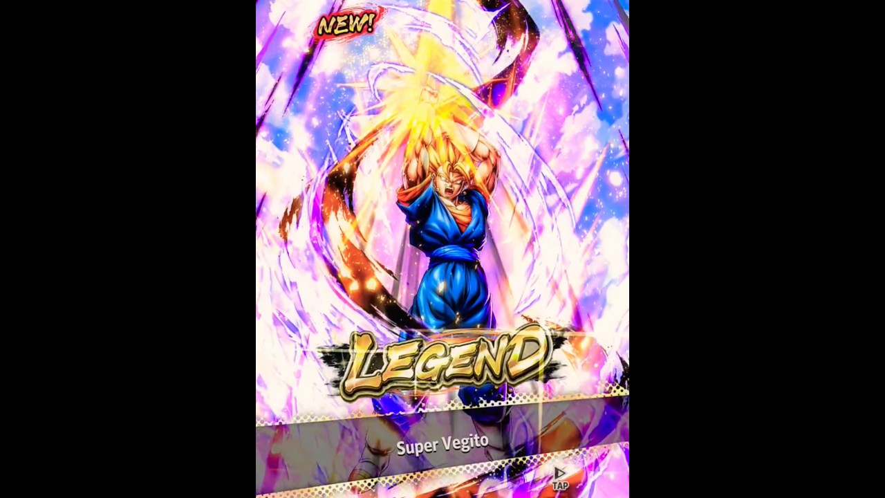LEGEND RISING SUPER VEGITO SUMMON IN 1000 CHRONO CRYSTALS 