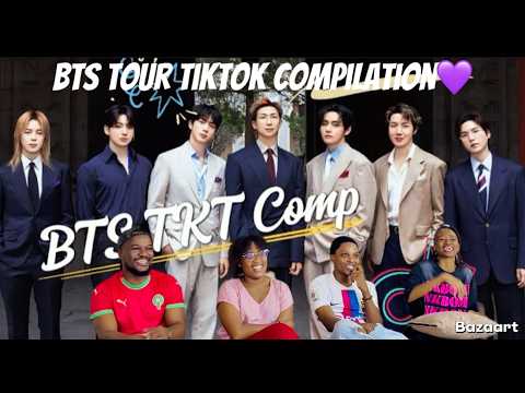 Our Reaction To| BTS Tour TikTok Comp pt3 ( Mexico, Tampa, el paso ) ♡ 𝒜𝓇𝒾𝓇𝒶𝓃𝑔 ♡