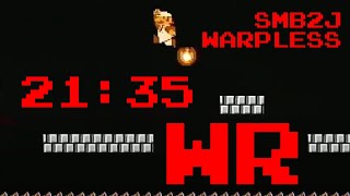 (21:35.816) Super Mario Bros. 2 (Japan) Warpless 8-4 Speedrun *Former WR*