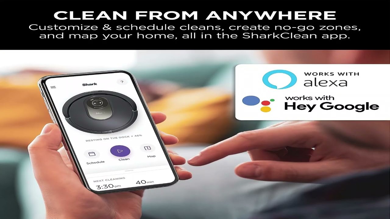 Shark AV2001 AI Robot Vacuum: Self-Cleaning, Object Detection, and Alexa Compatibility