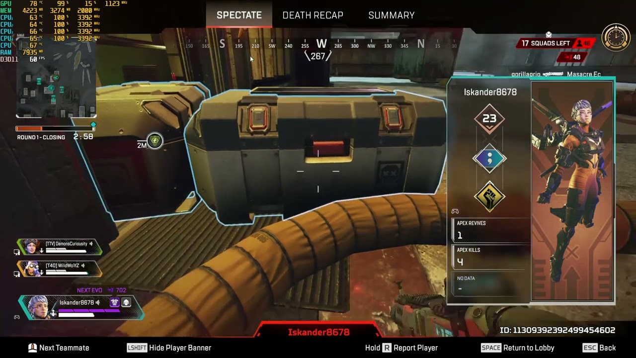 Apex Legends 2023 09 27 23 45 47 i5 2500k rx 580