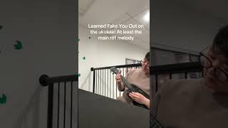 Fake You Out on ukulele! #ukulele #twentyonepilots #ukulelecover #shorts