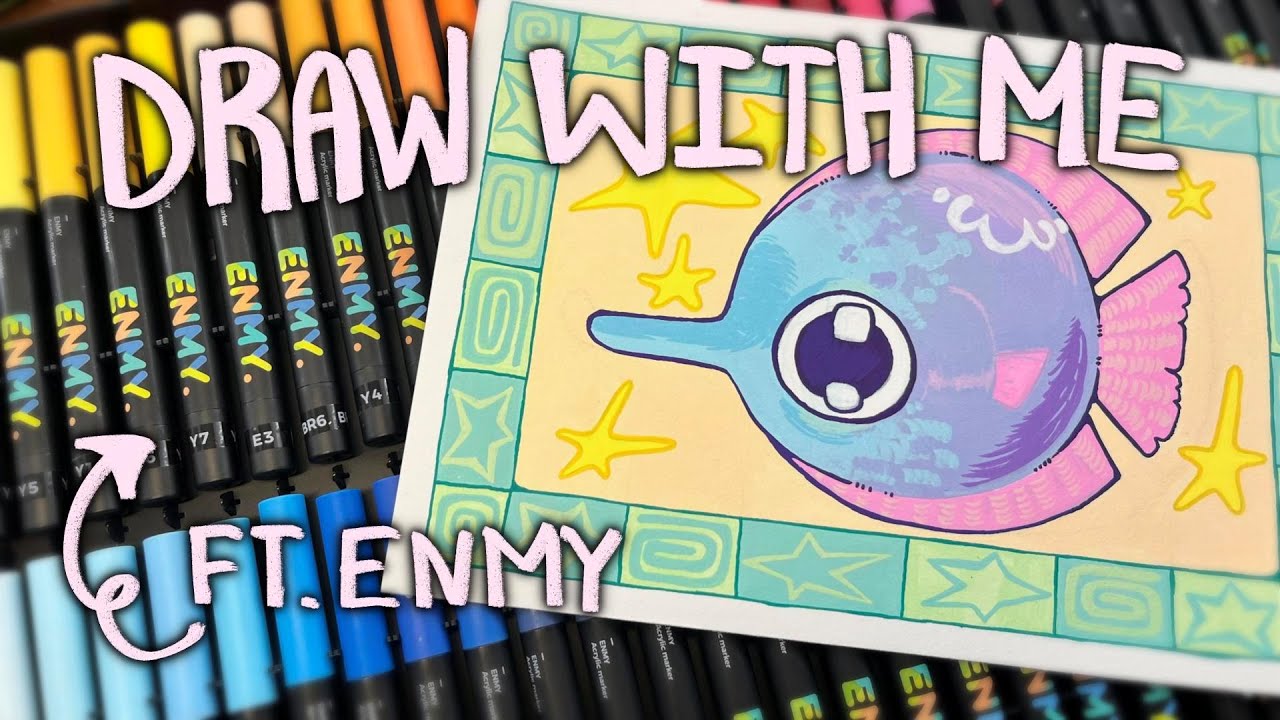 DRAW WITH ME! FT. ENMY - YouTube