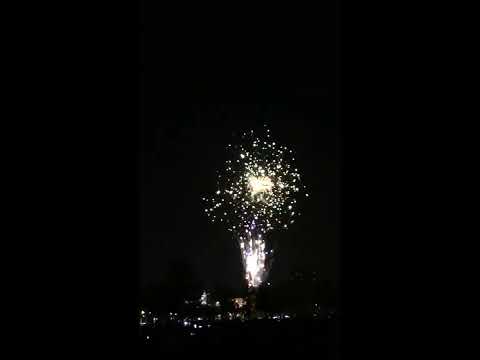 2017台中市政府廣場跨年煙火