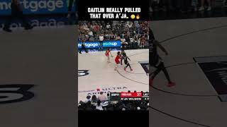 Caitlin Clark Pulls Up Over Aja Wilson Big-Time Bucket In Vegas