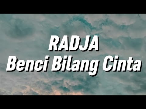 Radja - Benci Bilang Cinta (Bassless)