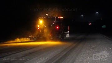 01-23-2020 Topeka, KS - Semi Jack Knifed -  Snow Plows  - Interstate 70 Travel