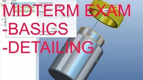 Pro/Engineer Wildfire 5.0 Basic Modeling, Assemblies, and Detailing