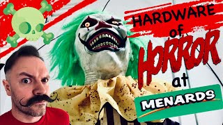 MENARDS HALLOWEEN decor 2023 in-store walkthrough tour | Halloween prop | Hardware of Horror: Part 3