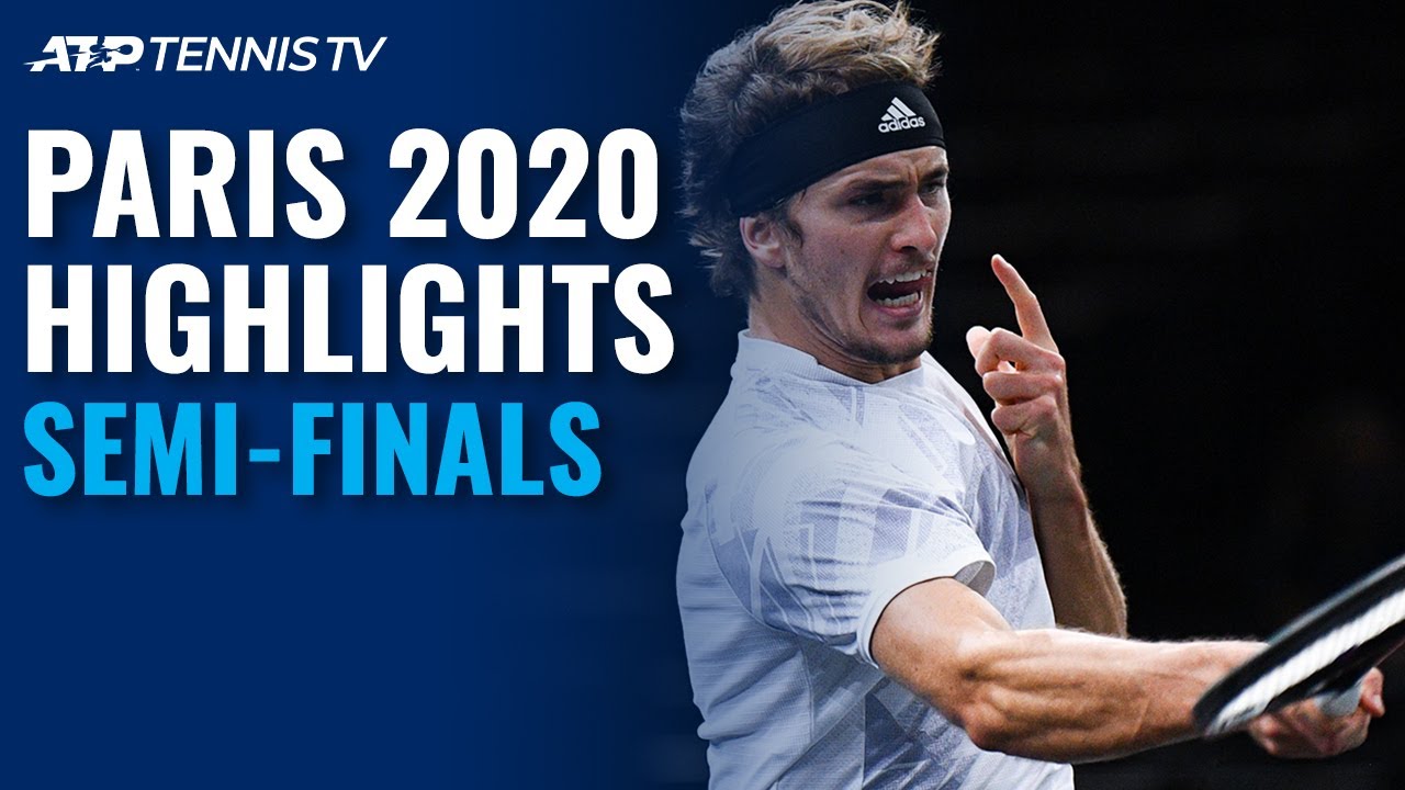 Medvedev Rolls; Zverev Stops Nadal Paris 2020 Semi-Final Highlights