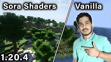 Sora Shaders for Minecraft [ 1.20.4 ]   : Download & Installation Tutorial