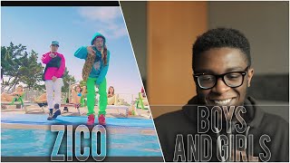 ZICO [지코] - "Boys and Girls" (Feat. Babylon) MV Reaction