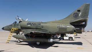 Draken A4k Skyhawk Operations At Victorville vcv
