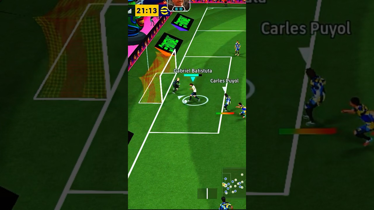 Perfect Cross In the Box Batigol Reads it and scores 🎯⚽️🥅