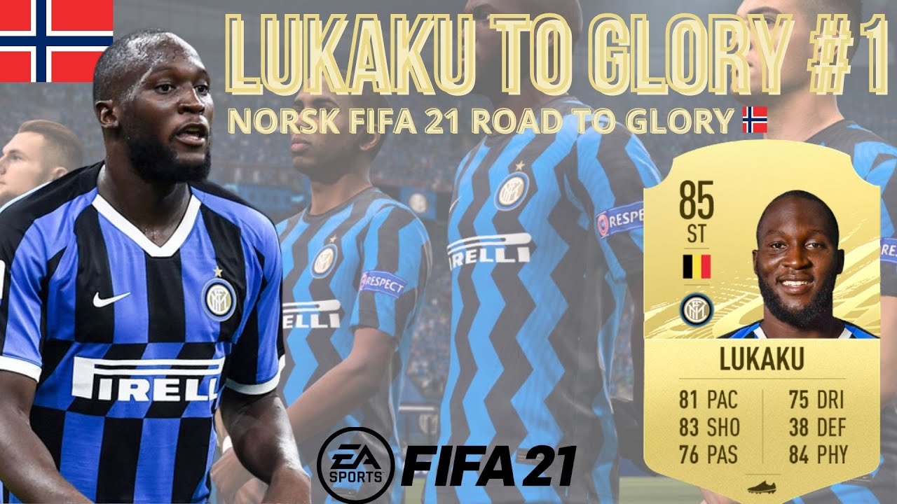 NORSK FIFA ROAD TO GLORY//  LUKAKU TO GLORY// INSANE STARTER LAG FOR 20K// #1