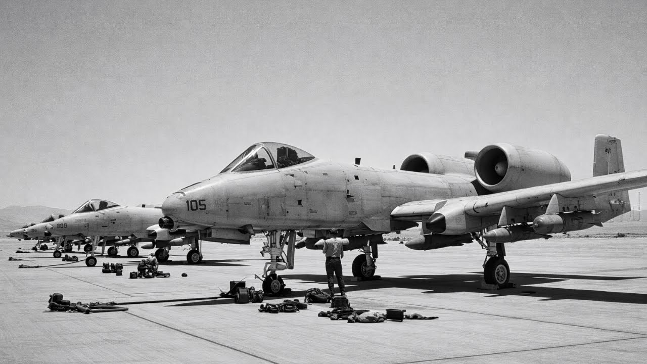 Soviet Tank Crews Feared the A-10 Warthog’s Avenger Cannon
