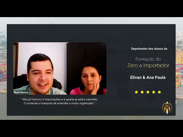 Depoimento em vídeo de aluno