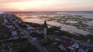 Beach From Above // Coastal Drone Video of Oak Island, NC
