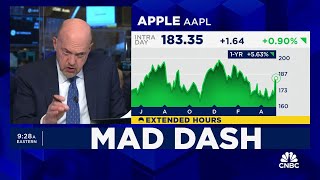 Cramer’s Mad Dash: Apple