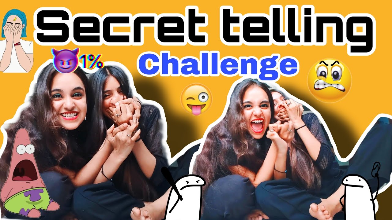 Secret telling challenge videos #tanwarsister #viralvideo #funny #challenge #trending