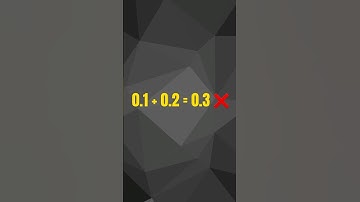 0.1 + 0.2 ≠ 0.3? Coding Math Glitch in 15 s! #shorts #education #coding #python #javascript #maths