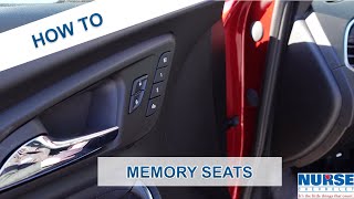 How To Use Memory Seats In A Chevrolet