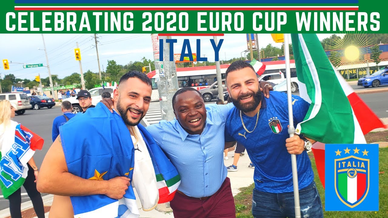 Euro 2020 Celebration In Canada | Little Italy Toronto | Woodbridge Toronto | European Cup