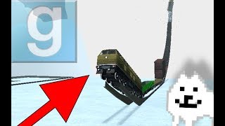 Ultimate Train JUMPS w/EXPLOSIONS! ✓ | GMod Train Fun
