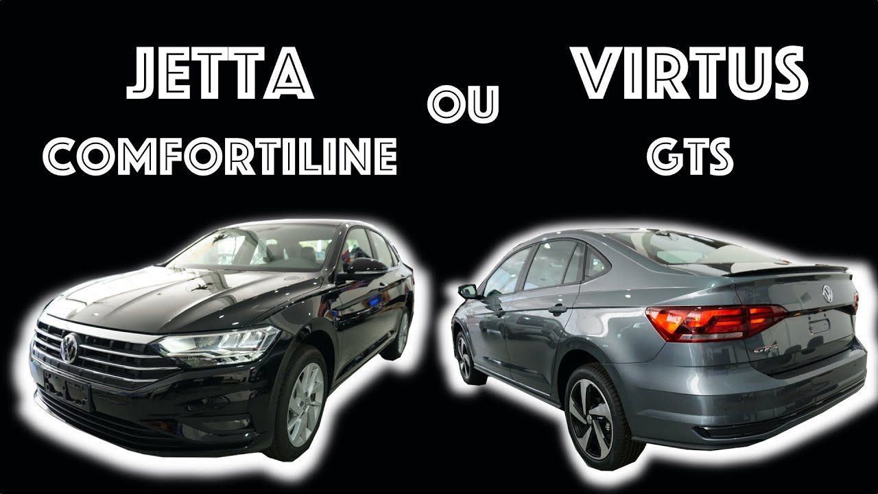 VIRTUS GTS OU JETTA COMFORTLINE ? QUAL COMPRAR EM 2020? | COMPARATIVO HATCHBACK