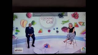 Cooking with Cal and Dylan Dreyer.  3rd Hour of Today.