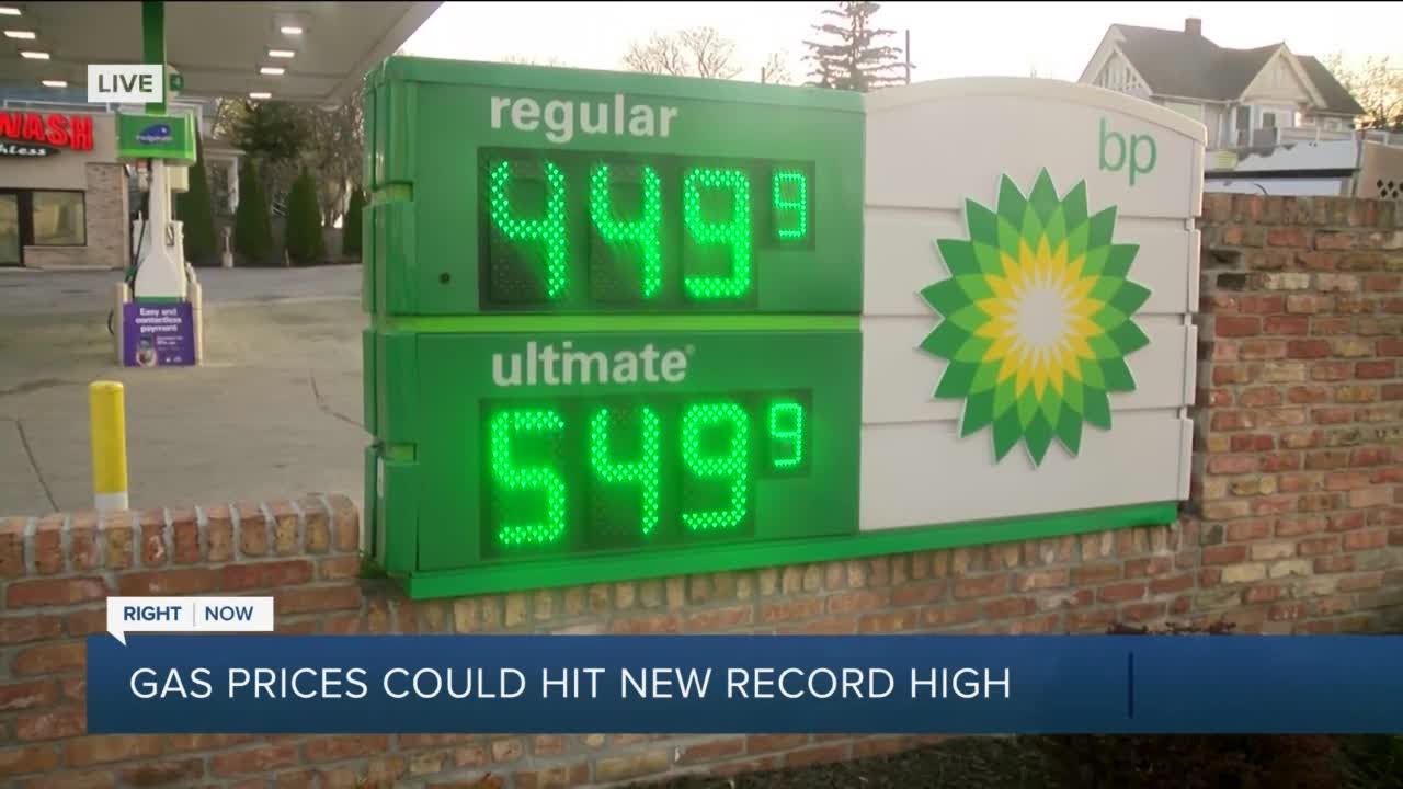 Gas prices could hit new record high - YouTube