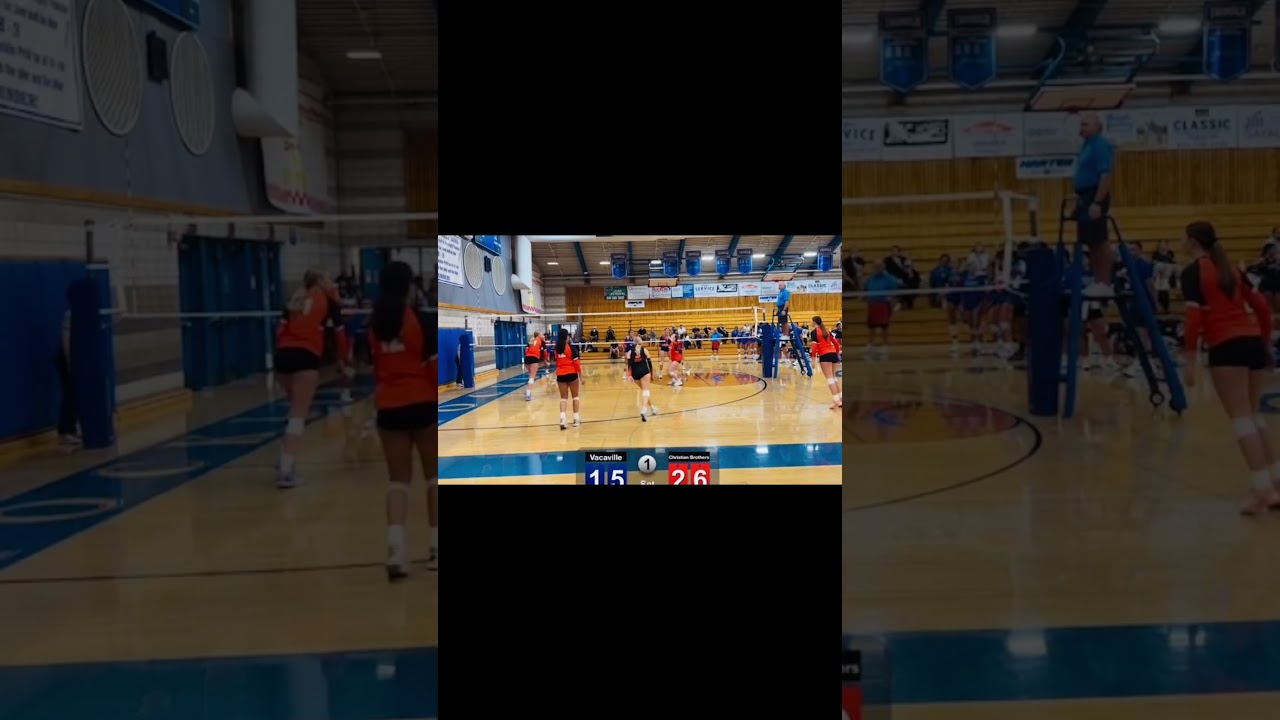 Serve receive highlights, highschool