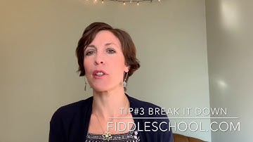 Tip #3 for Learning a Fiddle Tune by Ear: Break it Down