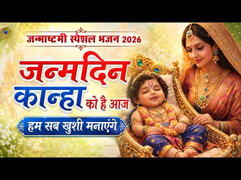 जन्माष्टमी भजन 2026 | Janmashtami Song | Krishna Bhajan 2026 |Janmashtami Bhajan | कृष्णा भजन #viral