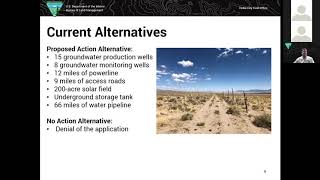 Pine Valley Water Supply Project Online Scoping Meeting