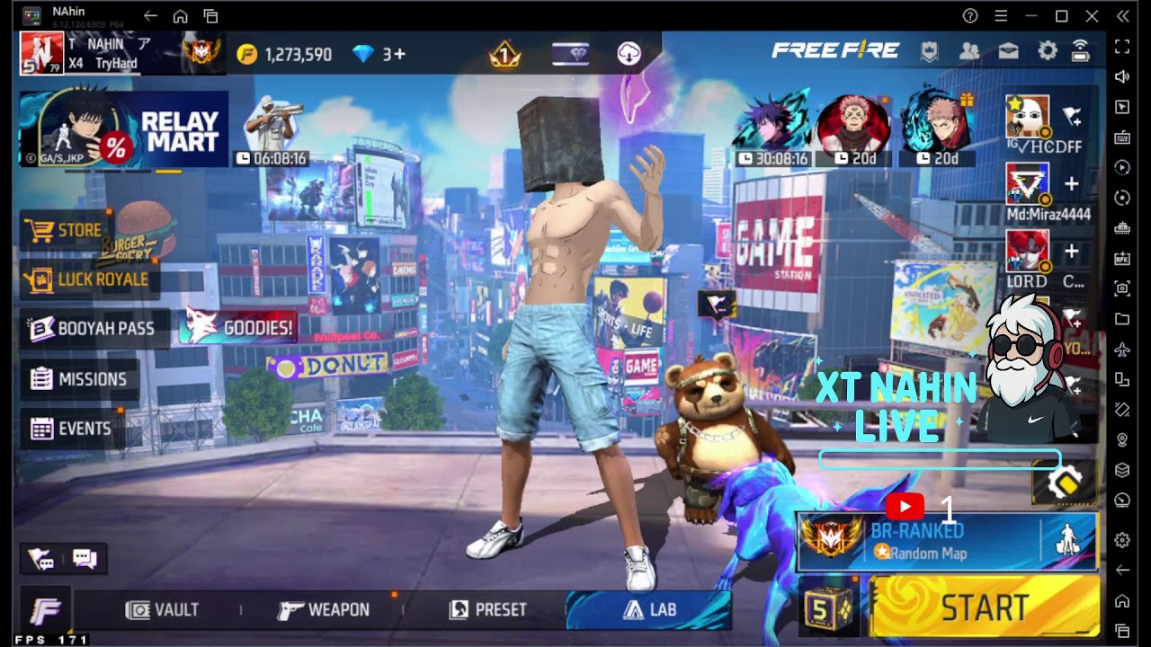 💥 Pro Match + Noob Vibes 😂 | Free Fire Rank Push & Tournament Live