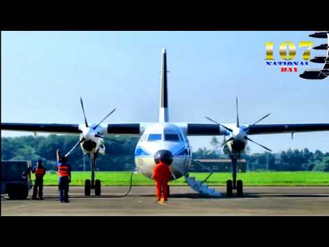 空軍司令部 -- 國慶日慢速機隊通過總統府 (2018)