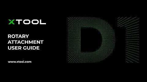 Rotary roller engraving module user guide