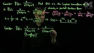Inverse Laplace Transforms with Partial Fractions: Example 2