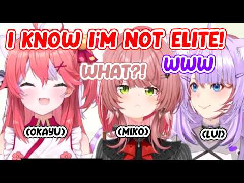 When Okayu Swaps Identities with Miko 【Hololive】