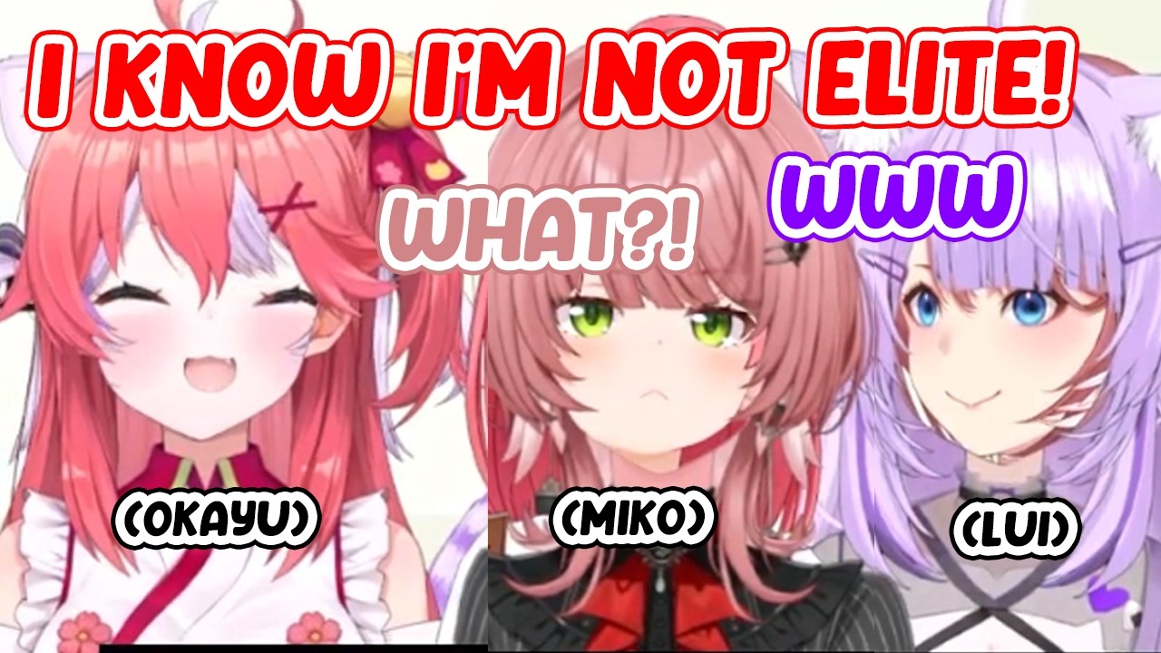 When Okayu Swaps Identities with Miko 【Hololive】